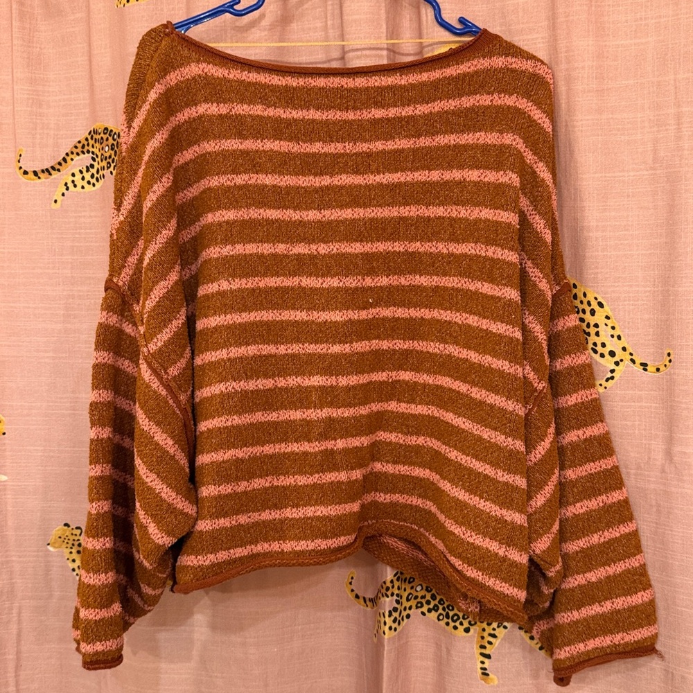 Free People Bardot Drop Shoulder Sweater - Picture 9 of 10